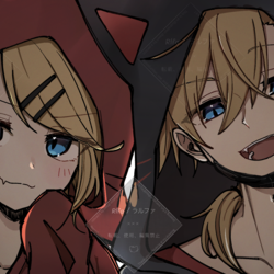 ケモ耳パーカー鏡音