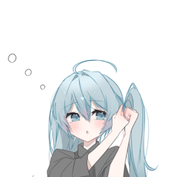 初音ミク　イラスト