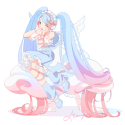 初音ミク エンジェルファッション
