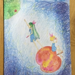 ミクとりんごとリンと。