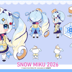 雪ミク2026～ハスカップチーズケーキタルト～