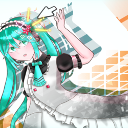 お花の髪飾りで完成！