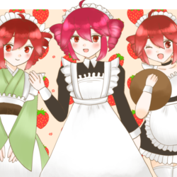 メイド服のテトさんたち