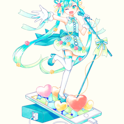 バーチャルアイドル初音ミク