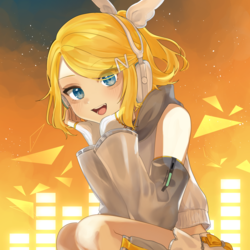 「リンと一緒にがんばろっ!」