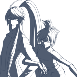 T19・【イラスト】【うふふ③】～記憶外領域～（鏡音レン・ＫＡＩＴＯ・神威がくぽ)