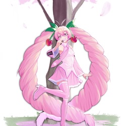 桜ミク　ツイストツインテール