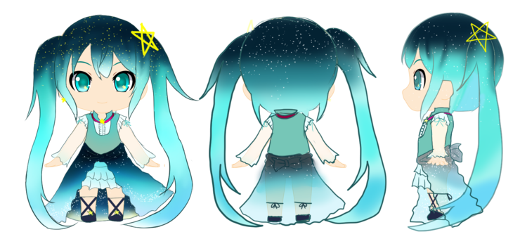 Piapro ピアプロ イラスト 17年ねんどろいど雪ミク