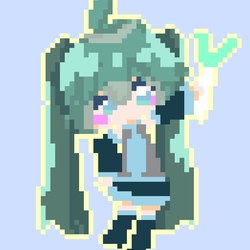 ドット初音さん