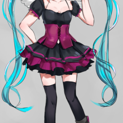 out of the gravity ミク