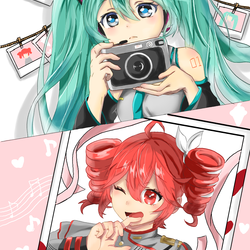 一緒に写真撮りましょう