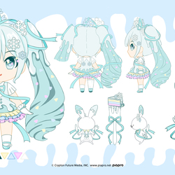 SNOW MIKU 2026-Snowflake Cake
