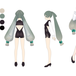 モダンチャイナ三面図