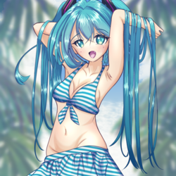 水着ミクちゃん