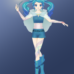 宵闇の吟遊詩人（第７回セガプライズ・プライズ用イラスト応募作品）