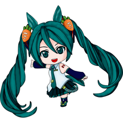 丙午（ひのえうま）ミクさん（2026年の干支ミクさん）