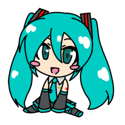 ぺたんミクさん