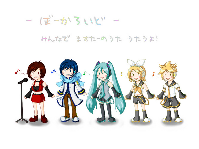 Piapro ピアプロ イラスト 素材 デフォルメ 四頭身 使用例