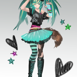 Scene Queen Miku