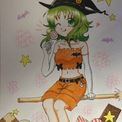 ハロウィンイラストリメイク