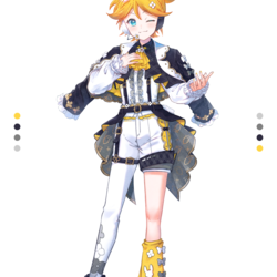 うさぎ×鏡音レン