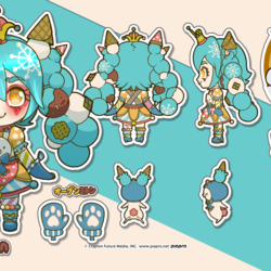 Snow Miku 2026 Kooky Clown 「クッキークラウン」