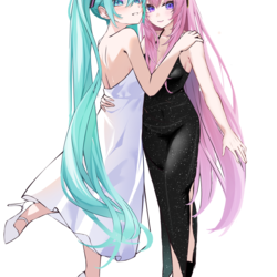 初音ミク　巡音ルカ