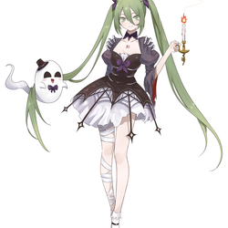 ゴシックホラー　ミク