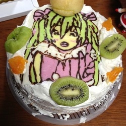 【メリー】キャラケーキ【クリスマス】