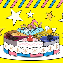 SNOWMIKU2026限定アソートケーキ