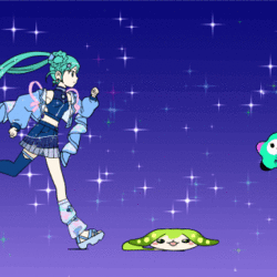 夜空を駆ける