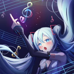 ボーカロイドの光