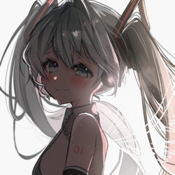 初音ミク    イラスト