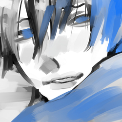 寒い中のKAITOさん