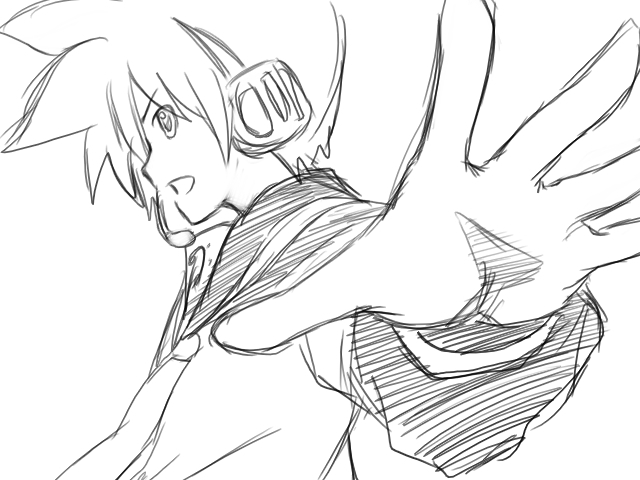 Piapro ピアプロ イラスト ちょっとかっこいいレン