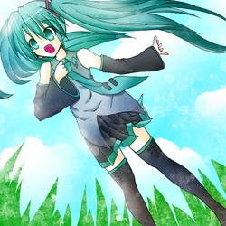 空に向かって歌う的なやつの効果追加ver.