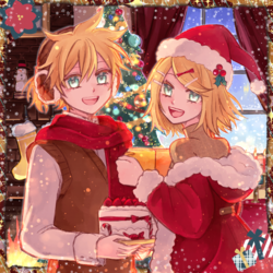 Christmas Rin and Len