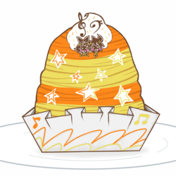 リンちゃんとレンくんのキラキラモンブラン