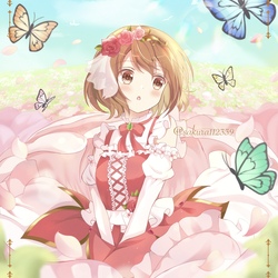 花から生まれたお姫様