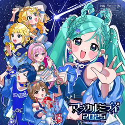 CDジャケット風マジカルミライ2025