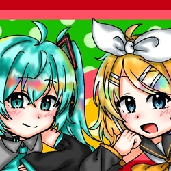 ヘッダー用イラスト（ミクリン）