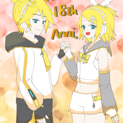 鏡音18誕