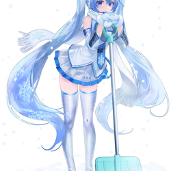 雪ミクちゃん