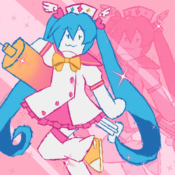 miku magical cure love shoot