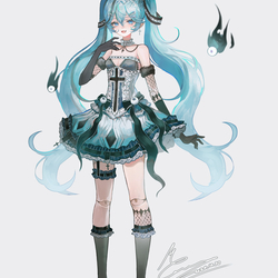 幽霊人形miku
