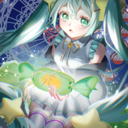 魔法の笹団子に乗って