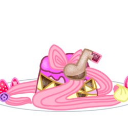 ルカホイップのいちごプリン