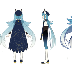 素敵な吟遊詩人　三面図