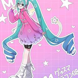 キュート×サブカルチャーなネコチャンミクちゃん