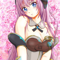 ちょっと照れてるV4Xルカさん